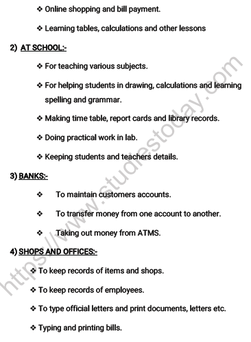 Cbse Class 2 Computers A Machine Worksheet